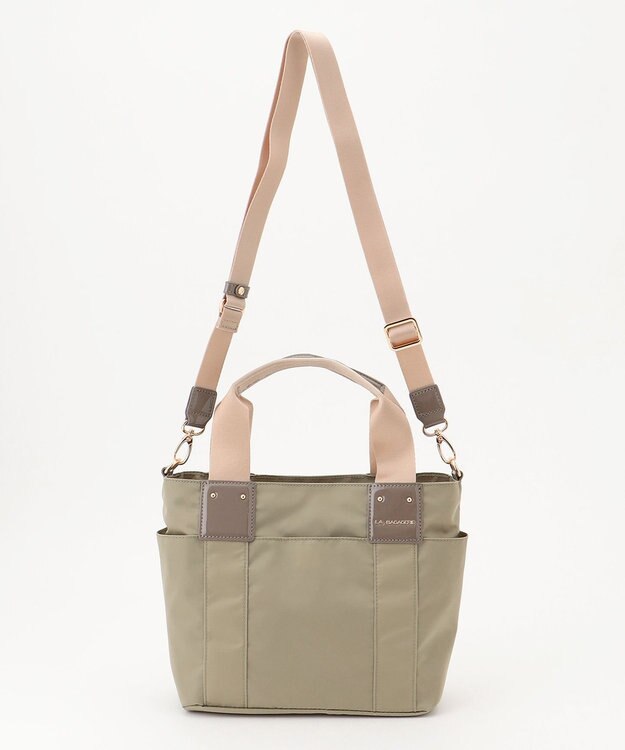 LA BAGAGERIE 2WAYナイロンミニトート カーキ