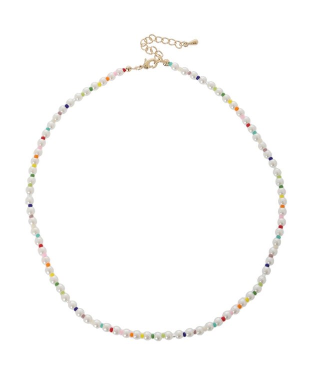 Green Parks ・ＨＡＬＦ　ＴＩＭＥ　マルチビーズネックレス Multi