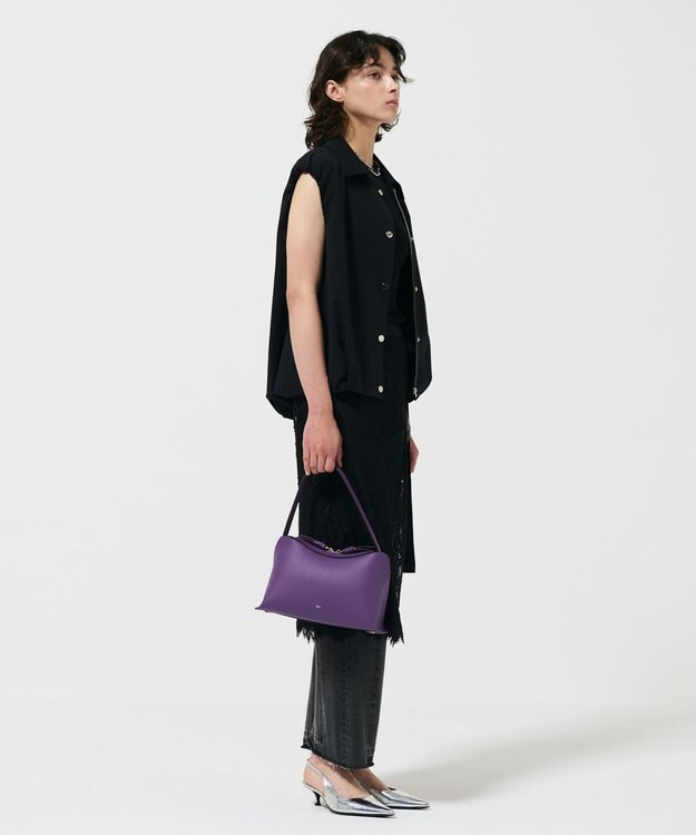 GRACE CONTINENTAL TOV チェーンバッグ パープル