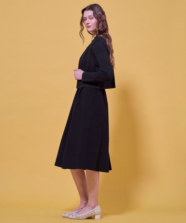 TOCCA PANORAMIC LANDSCAPE ニットカーディガン ブラック系