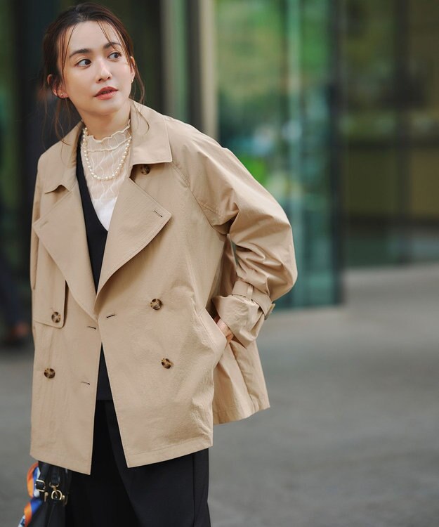 ANY エアフローライトトレンチコート ベージュ