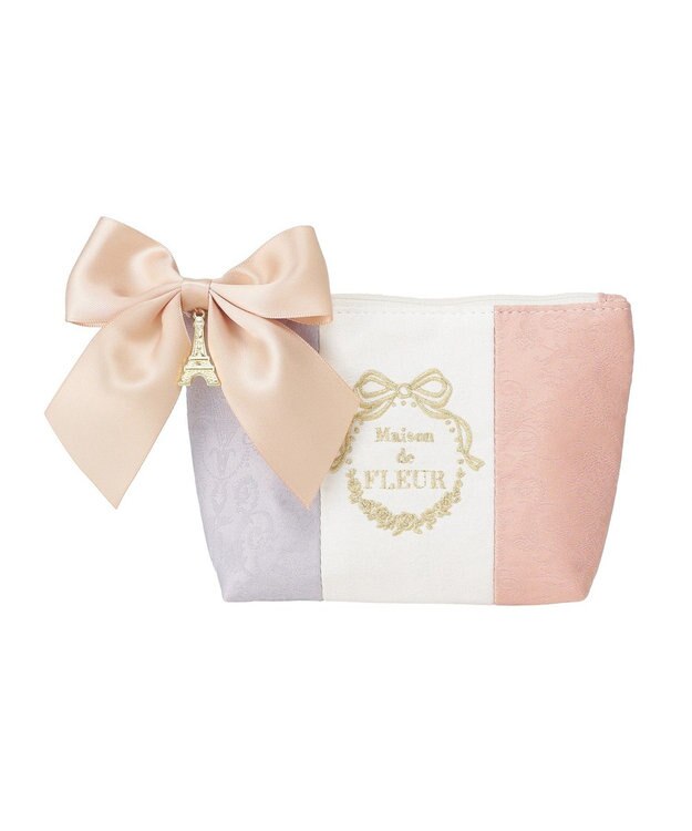 Maison de FLEUR トルコロールポーチ Multi