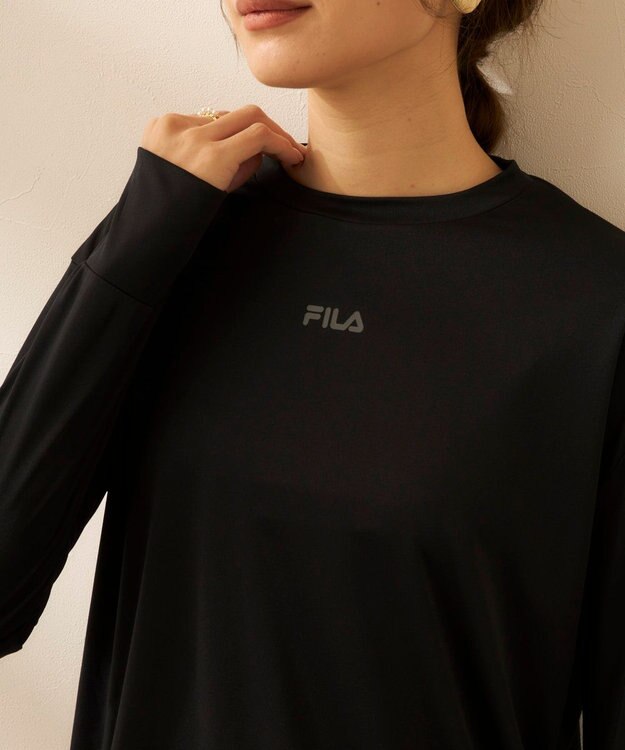 OP／FILA 【FILA】リゾート水着&カバーアップ4点セット ブラック