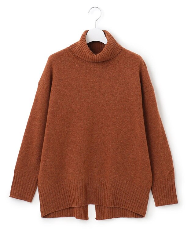 J.PRESS YORK STREET 【WOMEN】タートルネック ニット オレンジ系