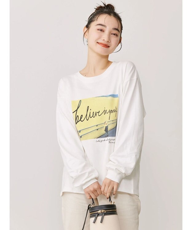 AMERICAN HOLIC Ｓｔａｎｄ　ｓｔｉｌｌ　転写カットプルオーバー B