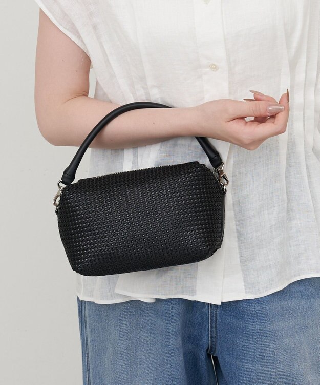 russet メッシュショルダーバッグ(CE-1767) Black