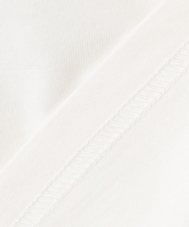 ANY KIDS キャミソール付き 長袖Tシャツ ラベンダー×オフホワイト