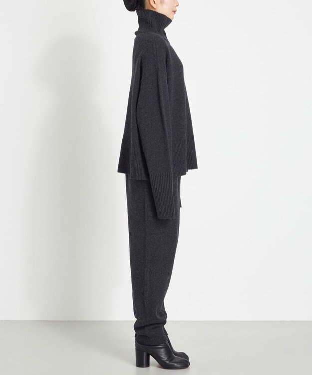 NAVE ウールカシミヤ ハイネック グレー系