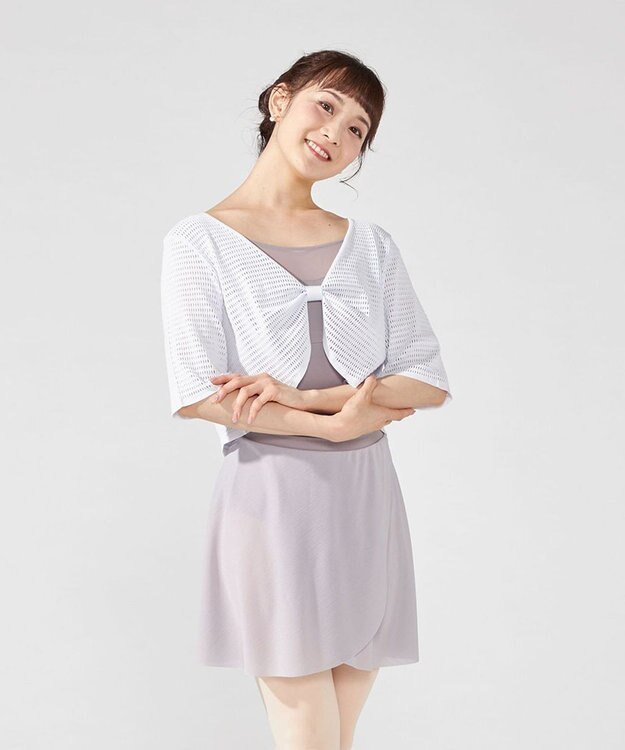 Chacott メッシュニット２Wayトップ アイリス