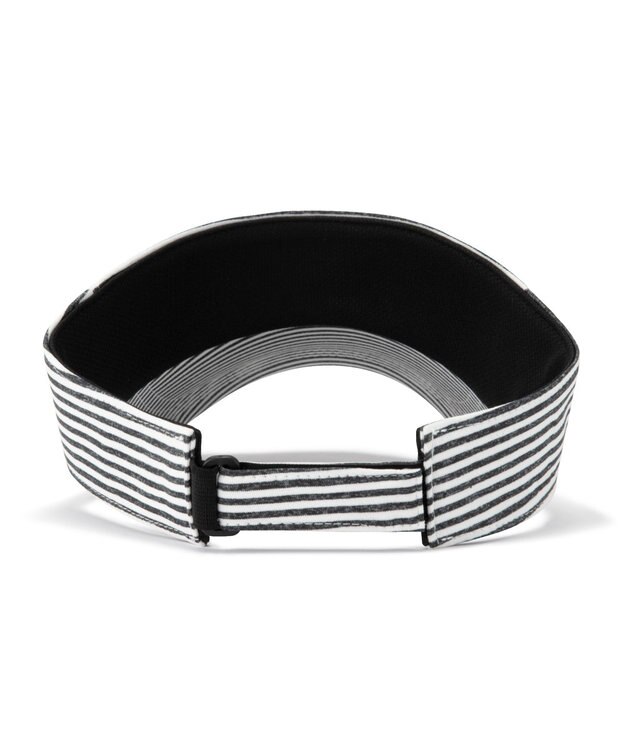 ZERO HALLIBURTON 【雑誌掲載】メランジ ボーダー サンバイザー 82563 ネイビー