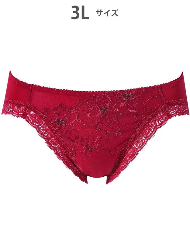 WACOAL ショーツ 【ハグするブラ】 BXB478とペア はきこみ丈あさめ やわらかく伸びる(バック) レディース PXB178 /ワコール レッド