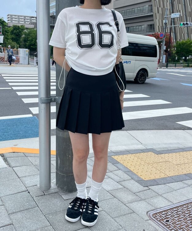 WEGO メッシュサイドドロストT ホワイト