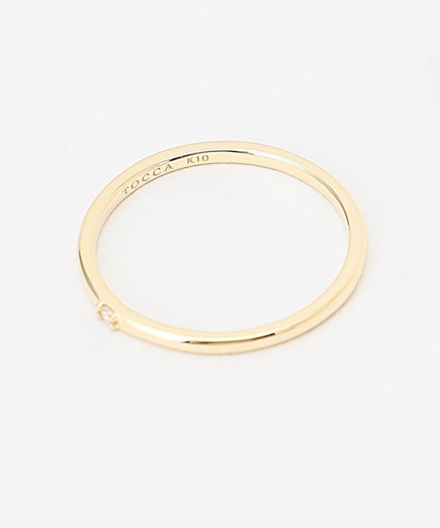 TOCCA 【WEB限定】STELLA RING K10 ダイヤモンド 指輪 ゴールド系