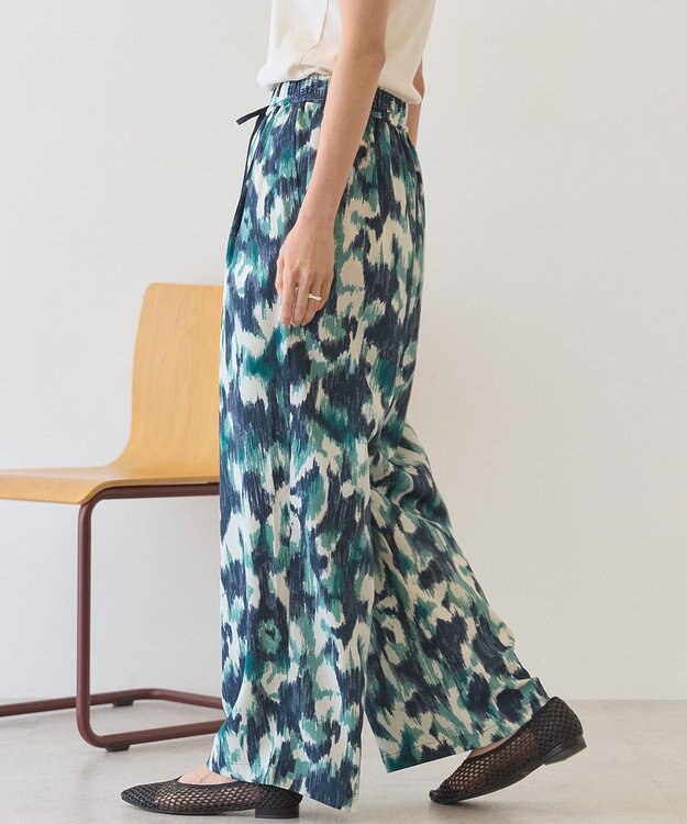 AMERICAN HOLIC アソート柄パンツ Green
