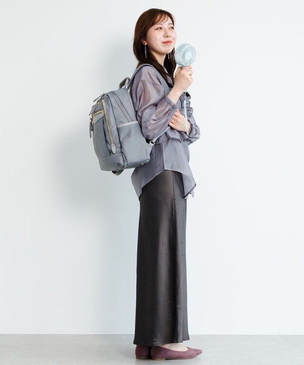 ACE BAGS & LUGGAGE Jewelna Rose リラ リュックサック A4/13.3インチPCサイズ 16361 ジュエルナローズ グレー
