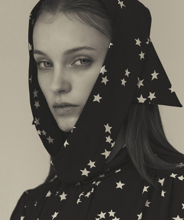 GRACE CONTINENTAL 【ドラマ着用】エトワールボウブラウス ブラック