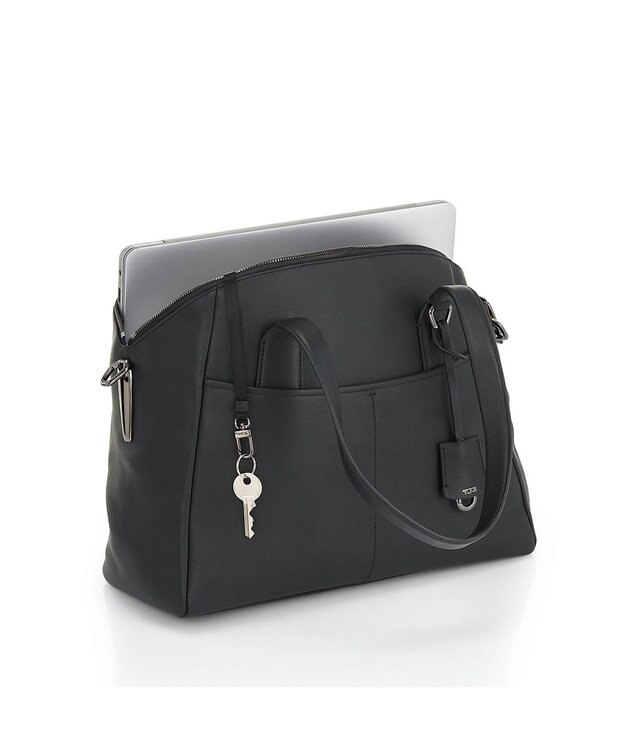 TUMI トートバッグ レディス  MEZZANINE 「リンツ」ミディアム・キャリーオール ブラック