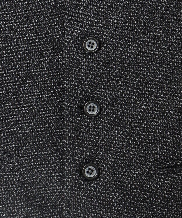 JOSEPH ABBOUD 【キングサイズ】ツィーディジャージー ベスト グレー系7