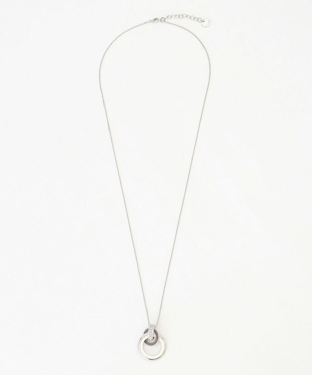 J.PRESS LADIES エポクリスタル リング ネックレス ベージュ系