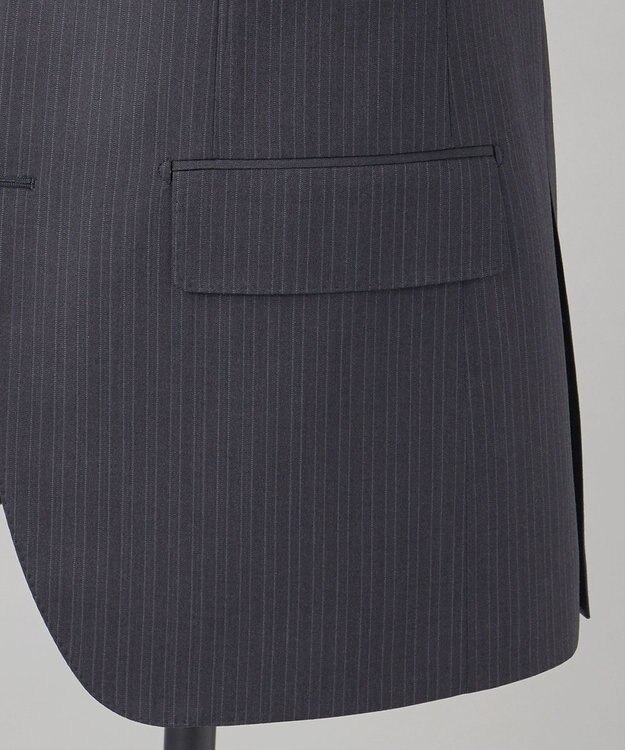 GOTAIRIKU 【Ermenegildo Zegna】TRAVELLER　スーツ（ライトグレーストライプ） ライトグレー系1