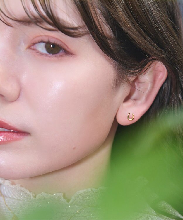 blancotokyo 【金属アレルギー対応】ホースシューピアス FELIZ ゴールド