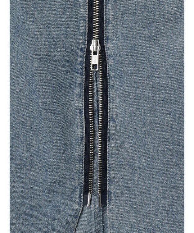 Green Parks ・ＥＬＥＮＣＡＲＥ　ＤＵＥ　デニム　Ｗ　ＺＩＰジャンスカ Light Indigo