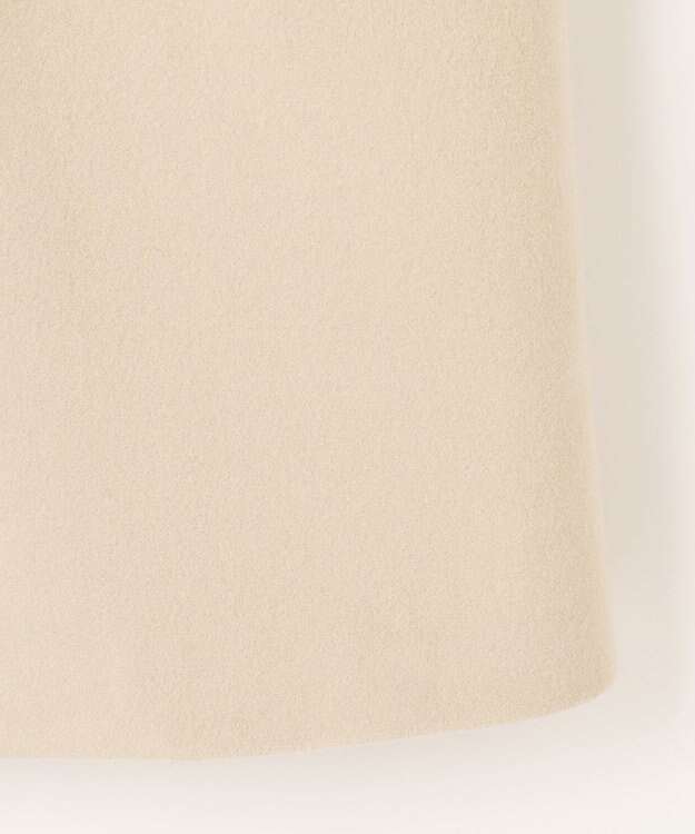 J.PRESS LADIES L Jackal 140s ソフトメルトン ダッフルコート ベージュ系