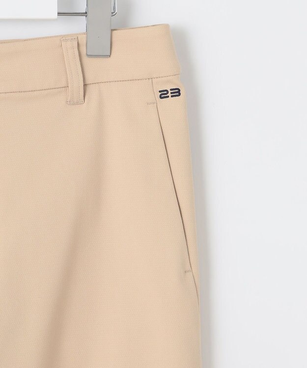 23区GOLF 【WOMEN】【撥水/ストレッチ】スケトラドビーストレッチベーシックパンツ 透け感軽減 ベージュ系