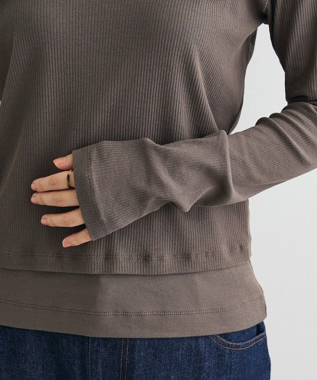 CRAFT STANDARD BOUTIQUE 2点セット/タンクトップ＆ロンT Charcoal Gray