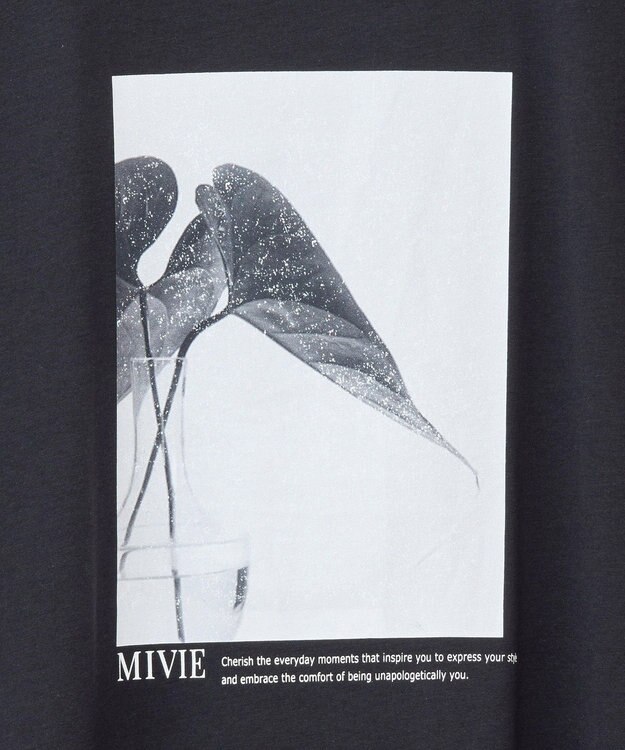 YECCA VECCA フォトプリントノースリーブTee Off White