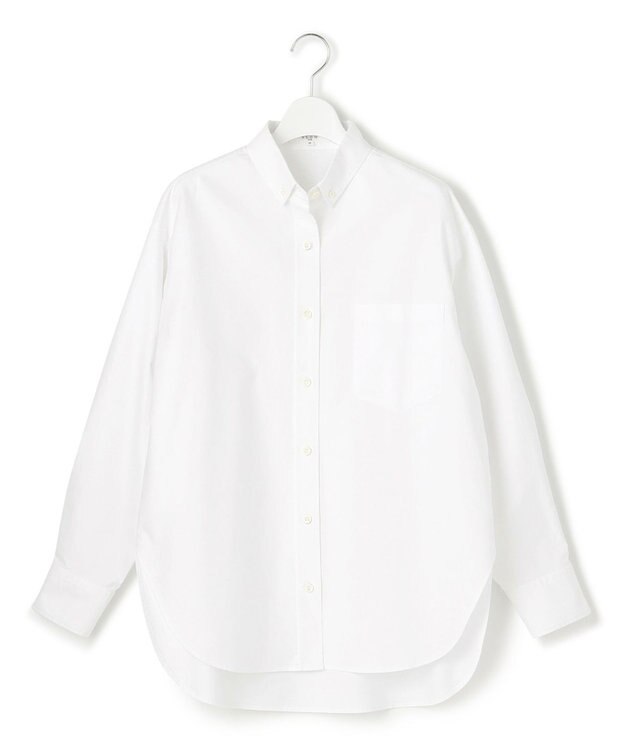 23区 S 【SLOW/一部店舗限定】コットンオックス シャツ オフホワイト