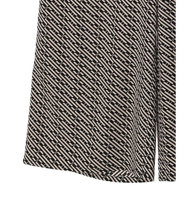 Green Parks ・ｆｕｒｒｙ　ｒａｔｅ　キカガクガラギャザーパンツ Ivory