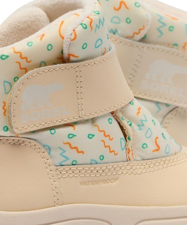 SOREL SOREL/ 【KIDS】チルドレンズ ウィットニー3 ストラップ ミッドウォータープルーフ /ソレル Snow、 Honey White