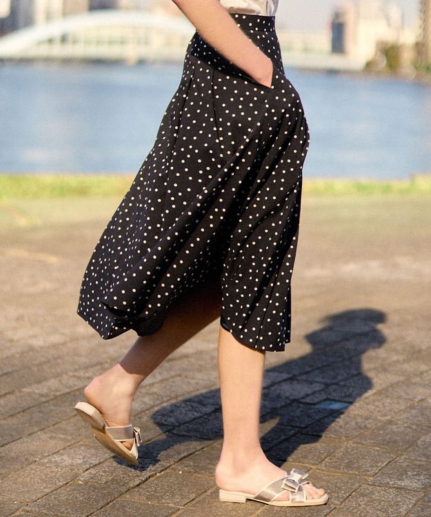 TOCCA 【洗える】PRINTEMPS スカート ブラック系5