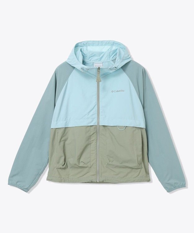 Columbia Columbia/ スパイアーバレーウィンドブレーカー /コロンビア Safari Marine Light Crushed Blue