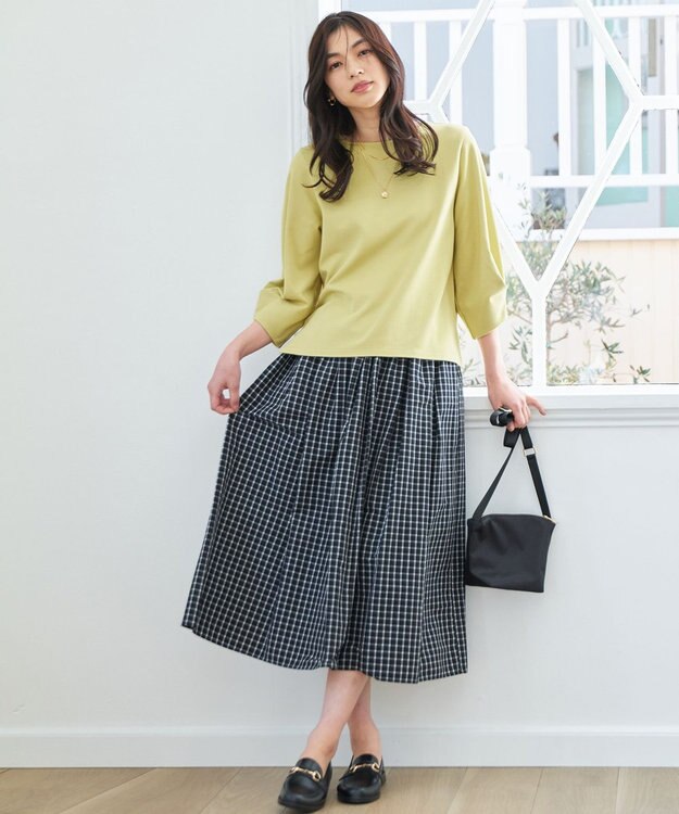 ANY ２連メタルモチーフネックレス ライトゴールド