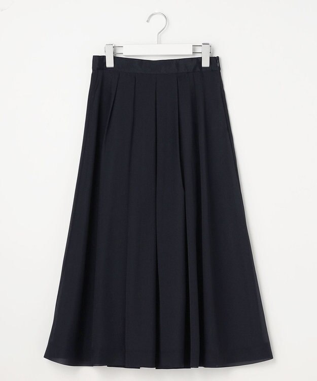 ANY SIS S シャイニータック スカート ネイビー