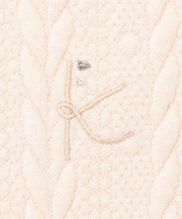 組曲 KIDS 【110-140cm】ホイップキルト トレーナー エクリュ系