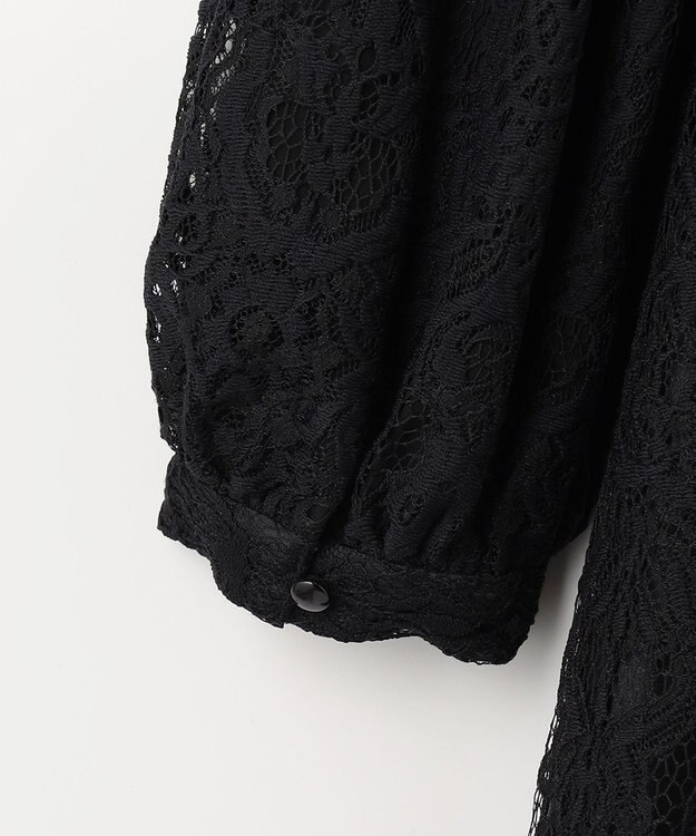 自由区 【WEB限定】レースワンピース ブラック系