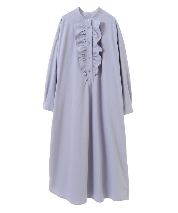 CRAFT STANDARD BOUTIQUE デシンフリルワンピース Purple
