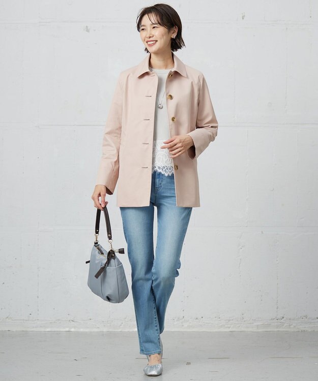 J.PRESS LADIES エッグパール ネックレス シルバー系