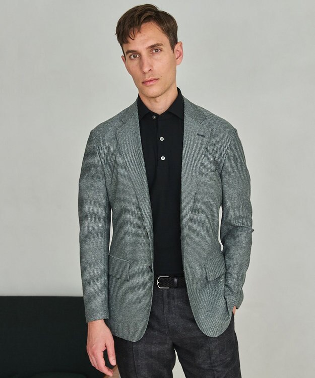 GOTAIRIKU ３年連続売上NO1【吸水速乾/洗える/ストレッチ】ノルマンディーリネン カーディガンジャケット(25/26年モデル) カーキ(26年新色)