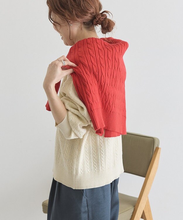 AMERICAN HOLIC 【BEVERLY HILLS POLO CLUB】ニットカーディガン Ivory