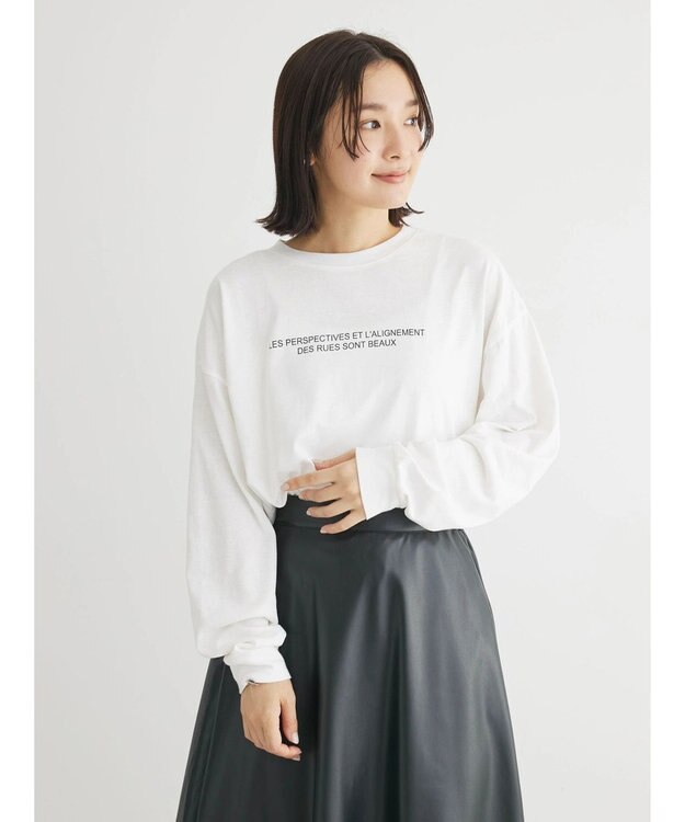 Green Parks ワンポイントロゴ長袖ＴＥＥ B