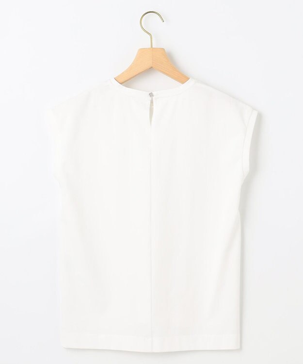 組曲 L フレンチスリーブカットソー アイボリー系