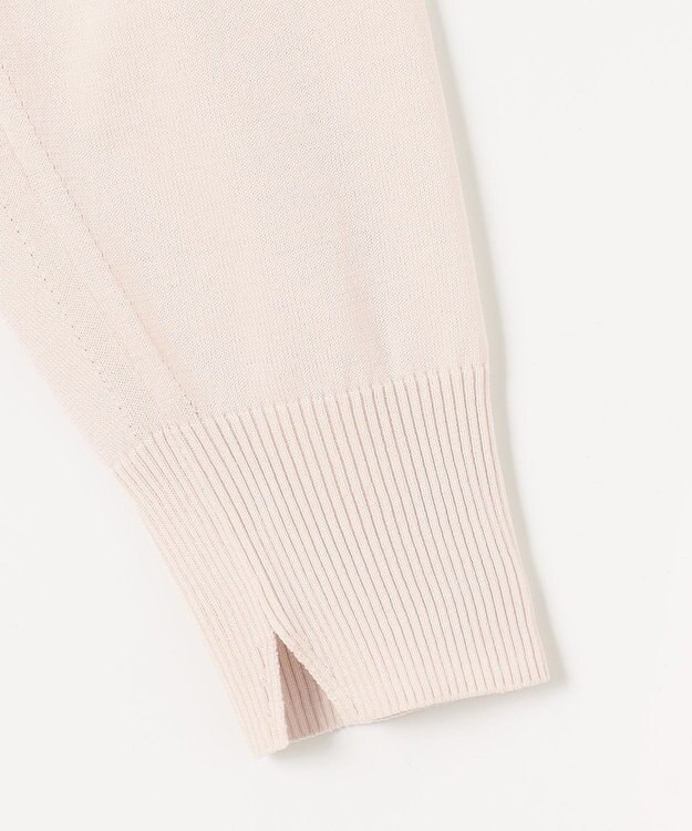 J.PRESS LADIES L 【洗える】 Co/Peライト Vネック ロング カーディガン アイボリー系