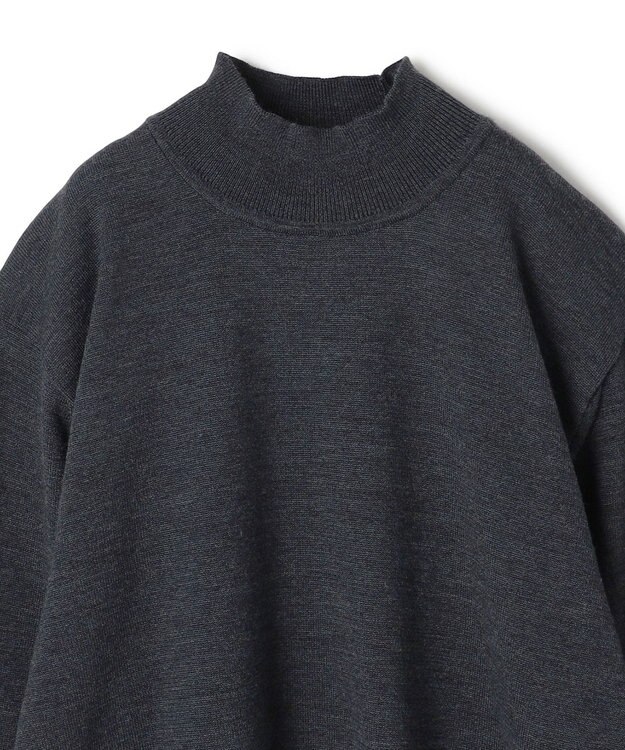JOSEPH HOMME 【HIGH GRADE LINE】ヤマガタメリノ  モックネックニット ネイビー系
