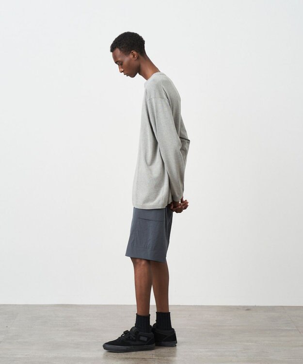 ATON HIGH STRETCH NYLON | カーゴショーツ - UNISEX CHARCOAL GRAY