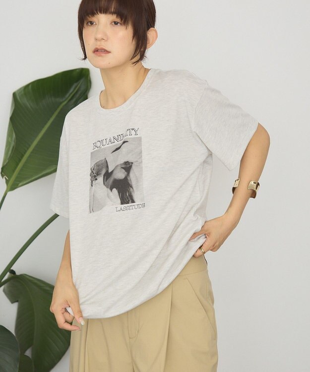 AMERICAN HOLIC アソートプリントTシャツ Oatmeal