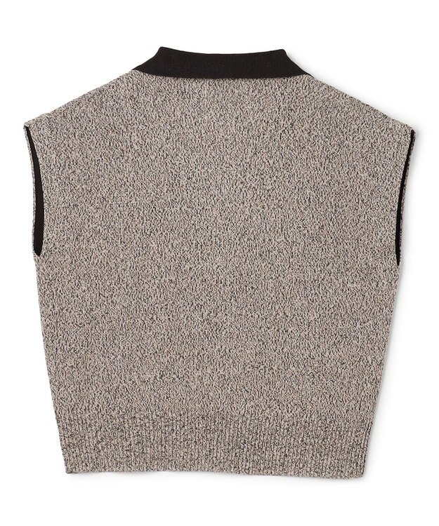 BEIGE， AGATE / バイカラー スキッパーニット Mix